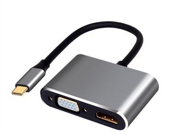 2 इन 1 टाइप सी हब